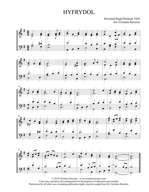 Hymn For Our Time (based On Hymn Tune Hyfrydol)